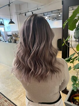 メリー オオサカ(Merly Osaka) clear beige balayage