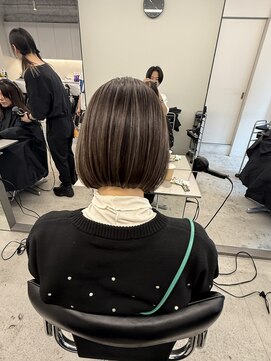 クレア 上大岡(CREA) ハイライトバレイヤージュダブルカラーケアブリーチ30代40代50代