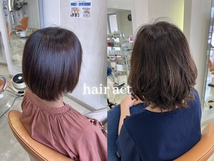 ヘアーアクト(hair act)の写真