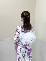 アップル(APPLE)&nbsp;浴衣ヘアセット