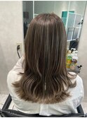 シルバーグレー×ハイライト