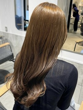 グラスバイネオリーブ 大倉山駅前店(grace by neolive) 赤み消しベージュカラー