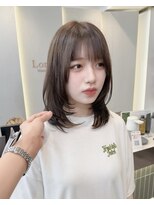 ロンドリゼル 札幌(Lond RiseL) 顔周り/小顔/レイヤー/髪質改善/韓国風巻き/ミルクティー/札幌