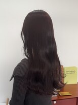 モク 立川(moc)&nbsp;韓国風レイヤーカットブリーチダブルカラー前髪