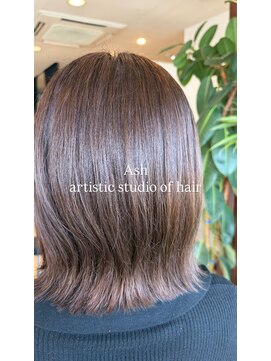 ミディアム×チョコブラウン