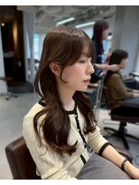 ザシェノンウメダ(THA CHAINON UMEDA) 心斎橋/着物ヘア/大人ガーリー/ダークアッシュ/似合わせカット