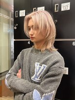 インク サカエ(inq sakae)&nbsp;ケアブリーチ2回/ホワイトミルクティー/メンズミディアム