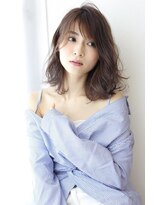 クラン 岡本(Chlan) 仕事OK◎ココアブラウン×エアリーミディ