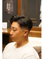 銀座 シノ 本店(shino) フェード+七三スタイル