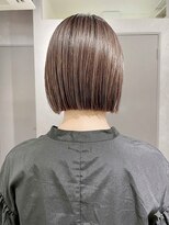 ピークス 千葉店(Peaks)&nbsp;レイヤーショートボブ/韓国風/20代30代40代50代/顔周りカット