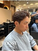 刈り上げセンターパート/波巻きツイストスパイラル/原宿