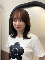 エスドットブルーム 梅田店(S.BROOM) 赤みを抑えた透明感カラー×髪質改善で艶髪へ♪