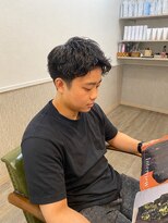 ルッカランス 経堂店(Lucca Lance)&nbsp;ルーズショート/ツーブロック/アップバング