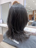 ピークアブー アヴェダ ギンザシックス(PEEK-A-BOO AVEDA GINZASIX) 【伸ばしかけレイヤー】くびれミディ ハッシュカット ◆