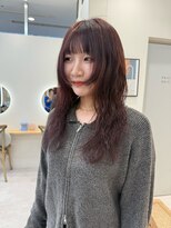 ハニー 町田(HONEY)&nbsp;パーマ/ロングパーマ/姫カット/ピンクブラウン