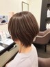 【白髪メンテナンスにも◎】カット+リタッチカラー+クレンジングスパ