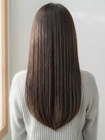 ルーム 大通店(ROOM)&nbsp;髪質改善トリートメント×艶髪ストレートモカブラウン秋カラー