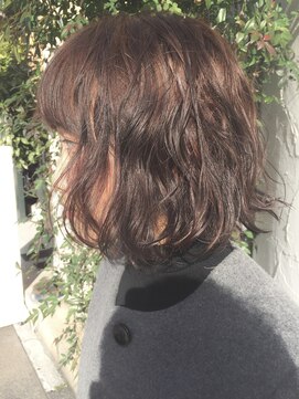 シアン 栄店(CYAN.) アンニュイパーマ×ボブ