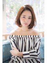 ハニーシブヤ(HONEY shibuya)&nbsp;【KAYAK渋谷】前髪なし・大人可愛いボブ（小田泰之）