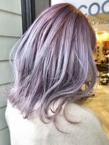 ヘア メイク ココ(hair make coco)&nbsp;ブリーチ×シルバーラベンダー♪♪