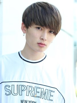 リップス 池袋(LIPPS) スパイラルパーマショートレイヤーソフトツーブロックマッシュ