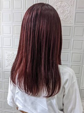 ルシエ(LUCIE) ブリーチあり深みレッド