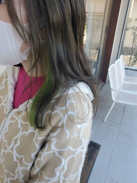 ラフヘアーアンドスパ(Luffhair&spa) イヤリングカラー