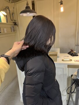 ロロ(ro-ro) 【恵比寿ro-ro】ボブxイルミナカラーグレージュ