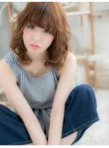 大人かわいいネオウルフパーマ小顔ふわミディc5上尾20代30代40代