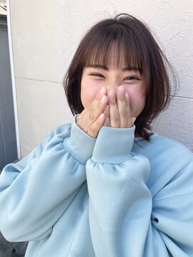 エミュ 天文館店(eMu) レイヤーボブスタイル