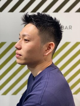 バーバーバー 四谷(BARBER-BAR) 大人カッコいい20代30代40代アップバンクショート