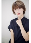 【FRAME】大人かわいい♪小顔ナチュラルショートボブ