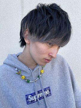 ヘアーアンドエステティック ヴェリス(hair&esthetic Velis) 【Velis】ホワイトベージュのインナーカラーマッシュ