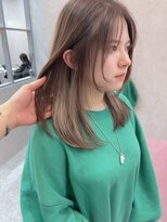 ロンド レア 天神大名店(Lond Le’a)&nbsp;インナーカラーイヤリングカラーブリーチ髪質改善トリートメント