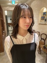 セミロング・ミディアム・前髪カット・ヘッドスパ銀座20代30代