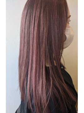 エッセンス(essence) ハイライトミックス　　　ロングヘア　　～レッドバイオレット～