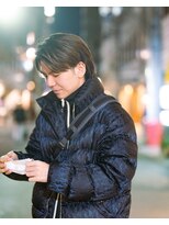 カフ(CAF)&nbsp;CAF河内駿/ウルフ/イメチェン/アッシュブラック/大阪/心斎橋