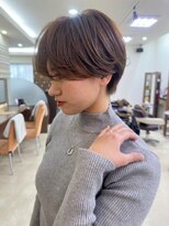 サラ(SARA)&nbsp;大人可愛いマッシュショート。