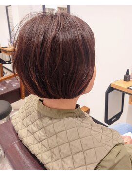 ラ ブーケ 御器所店(La Bouquet) 切りっぱなしボブ/エアリーロング/美髪のススメ/ピンクブラウン