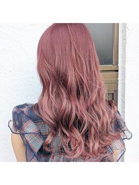 シンク オモテサンドウ(sync omotesando) ダブルカラー/ピンクアッシュ