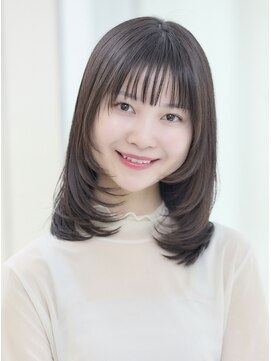 ミチオ ノザワ ヘアサロン ギンザ(Michio Nozawa HAIR SALON Ginza) ☆内巻き/くびレイヤー/ベージュカラー/美髪/似合わせカット