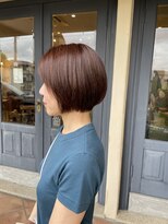 ラポール(RAPPORT)&nbsp;女性らしい丸いショートボブ