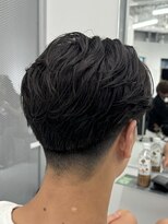 バース 梅田中崎町店(BIRTH)&nbsp;ニュアンスパーマセンターパートワンカールパーマ韓国メンズ