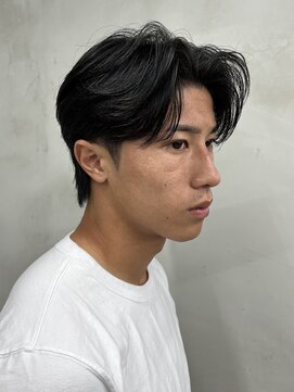 ニコ トウキョウ 渋谷(nico TOKYO) メンズカット/センターパート/ニュアンスパーマ/アップバング