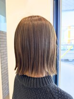 アッシュ 十日市場店(Ash)&nbsp;ダブルカラー / ブリーチなし / ミニボブ