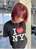 顔周りcut/color