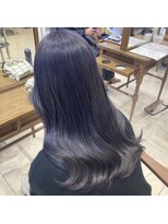 ヘア ルミナス バイ フォルテ(HAIR LUMINAS by FORTE) 寒色カラー/髪質改善/ブルーラベンダー/コテ巻き/ヨシンモリ