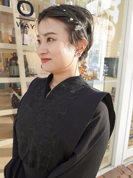 ビュートリアム 福岡(BEAUTRIUM) 大人のショートヘアアレンジ