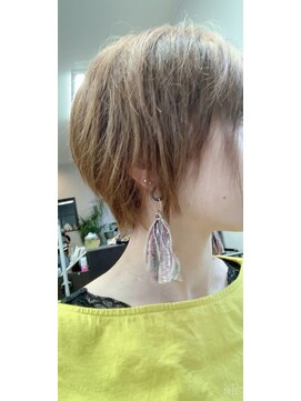 美容室クロシュ ブリーチなし限界ショート
