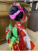 七五三ヘアセット